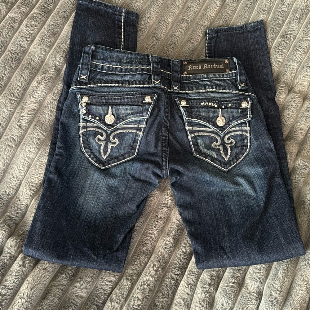 Rock Revival “Stephanie” skinny jeans, size 25